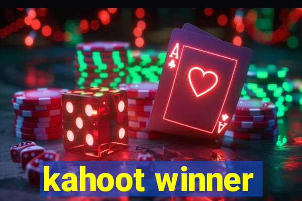 kahoot winner